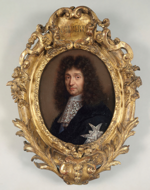 Portrait of Jean-Baptiste Colbert (1619-1683), politician, ca. 1665 (oil)