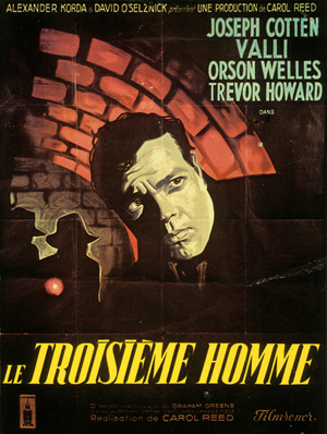 Le 3e homme (THE THIRD MAN) 1949 (poster))