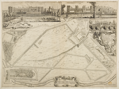 Plan of Windsor Park by J. Rocque.