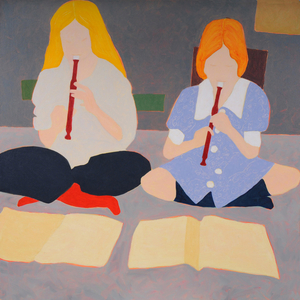 Practice, Practice, Practice, 2011 (oil on canvas)