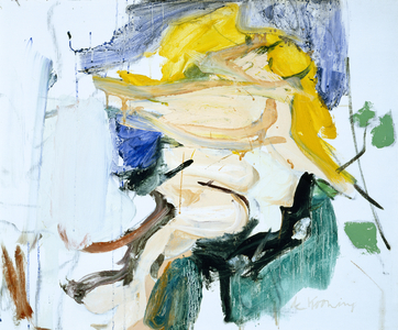 Figure in a Landscape, 1966 (oil on canvas)