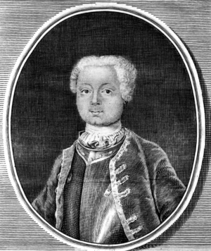 Peter III (1728-1762) Czar of Russia, 1762, he was assissanated on the order of his wife CatherineII, engraving