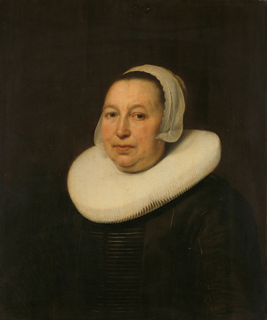 Maria Pietersdr de Leest, 1646 (oil on panel)