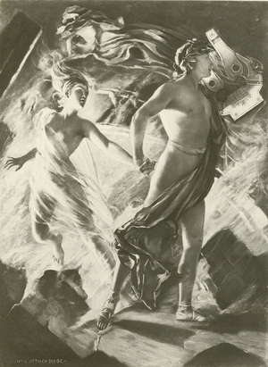 Orpheus and Eurydice, Act IV scene i (gravure)