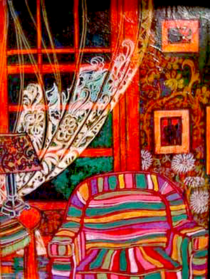Muskoka Cottage, 2015 (mixed media)
