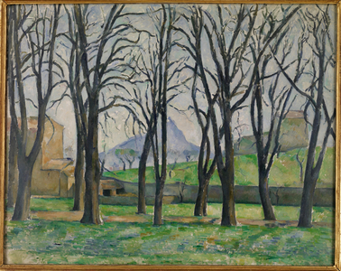 Chestnut Trees at Jas de Bouffan, c.1885-86 (oil on canvas)