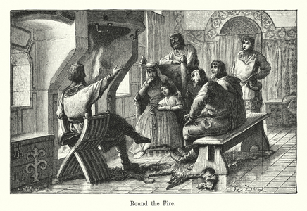 Round the Fire (engraving)