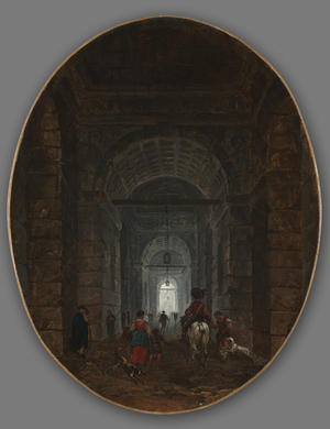The Grotto of Posillipo, c.1769 (oil on canvas)