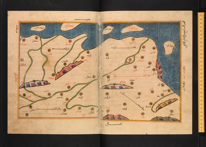 Tabula Rogeriana, 14th-15th century (ink on paper)