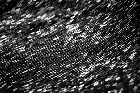 A detail of material used by Armani for a fashion show, 17/07/2001 (b/w photo)