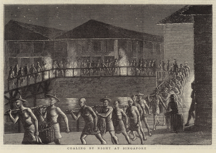 Notes on Board a Troopship (engraving)