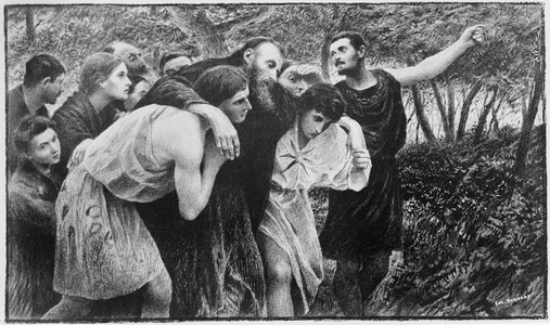 Parable of Jesus from the New Testament of the Holy Bible