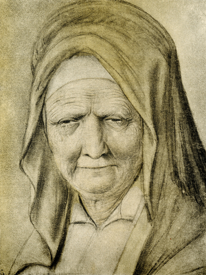 Portrait of a French lady