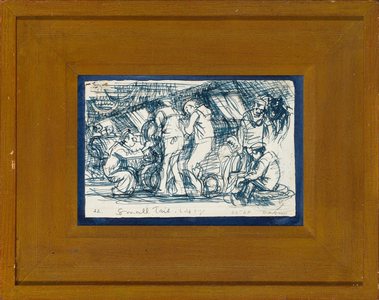 Sailors on Board Ship, c 1948