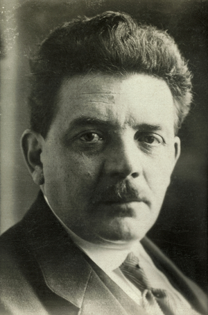Portrait of radical socialist Marie Edouard Herriot (photo)