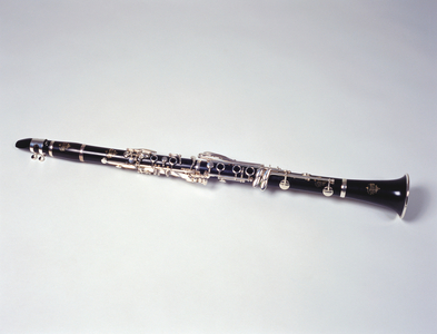 A Clarinet on white