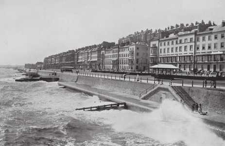 St Leonards-on-Sea (b/w photo)