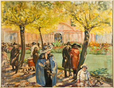 Palazzina dei Giardini in Modena (oil)
