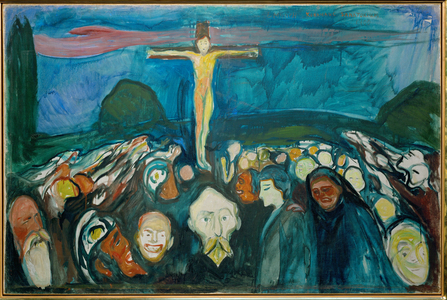 Golgatha (oil on canvas)