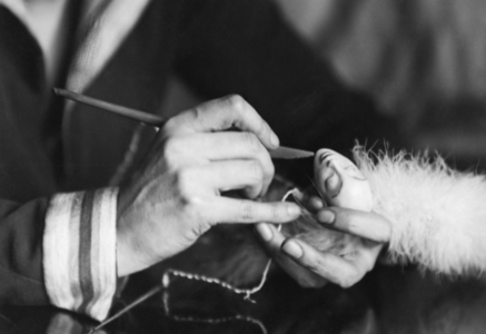 Doll maker, 1935