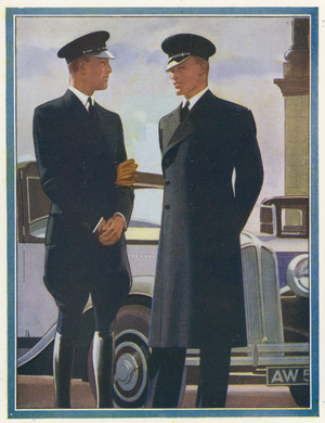 Men's Outfitting: Chauffeurs' Liveries (colour litho)