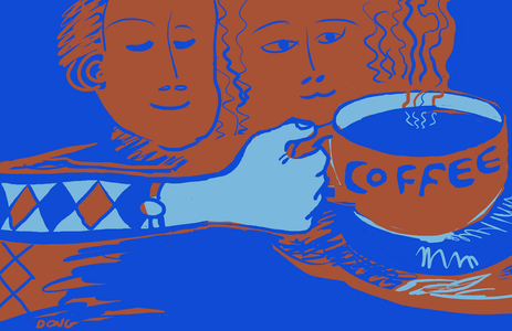 Coffee beaners, 2008 (computer graphics)