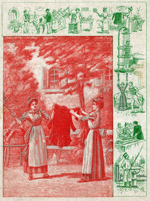 Les vetements. The linen.