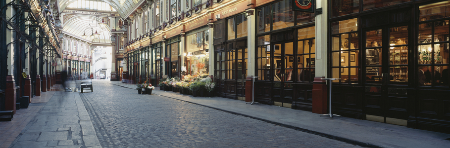 Looking Along Leadenhall Market, London, England, UK (photo)