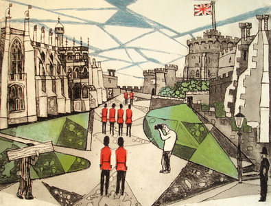 Windsor Castle (aquatint)