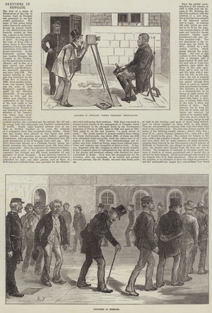 Sketches at Newgate (engraving)