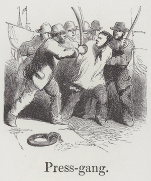 Press gang (engraving)