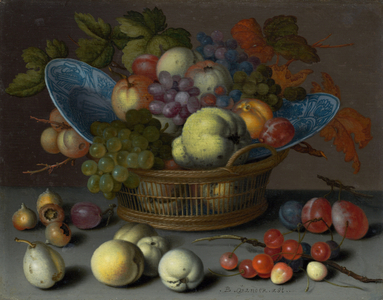 Basket of Fruits, c.1622 (oil on panel)