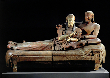 Sarcophagus of a couple from …