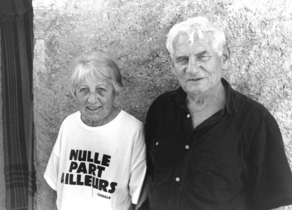 Pierre Magnan and his wife Monique Agenor