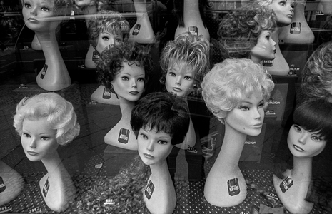 Women's wigs, 1991 (photo)