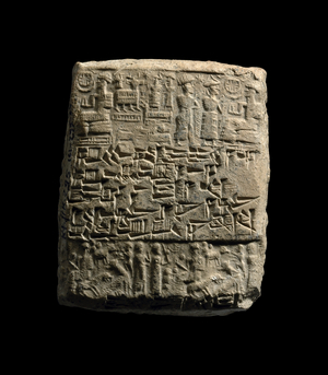 Assyrian cuneiform tablet, 2nd millennium BC (Terracotta)