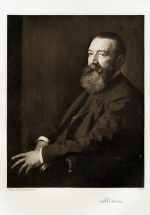Paul Möbius, 1906 (copper plate print)