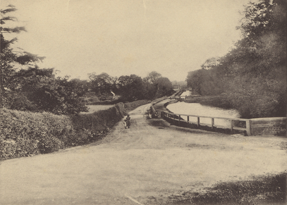 Stone, Staffordshire: Meaford Lock (b/w photo)