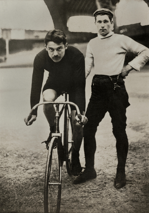 Portrait of the French cyclist Andre Friol ( 1881 , ? ) (photograph)