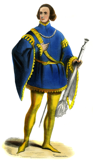 Sergeant at Arms - male costume 14th century