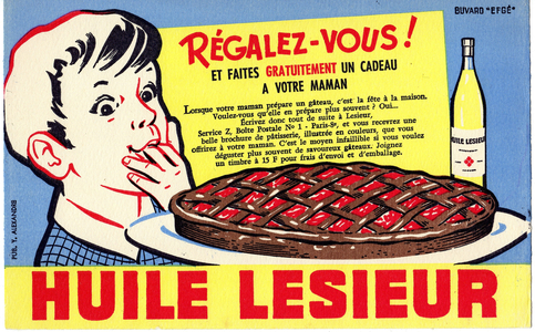 Drinking Oil Lesieur regale you