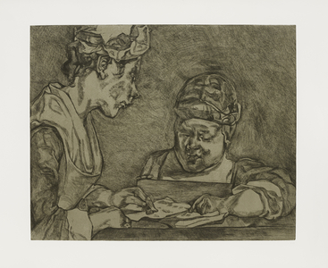 After Chardin, 2000 (etching)