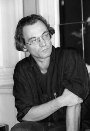 Play - The Communists - at the German Theater in Berlin - In the picture: Director Michael Jurgons ..., 1990 (photo)