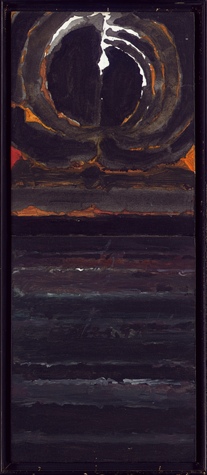 Bindu and Earth, 1996 (acrylic on canvas)