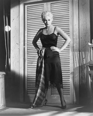 JEANNE EAGLES, 1957 directed by GEORGE SIDNEY Kim Novak (b/w photo)