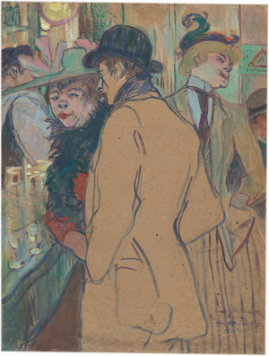 Alfred la Guigne, 1894 (oil on cardboard)
