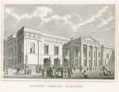 Covent Garden Theatre, London (engraving)