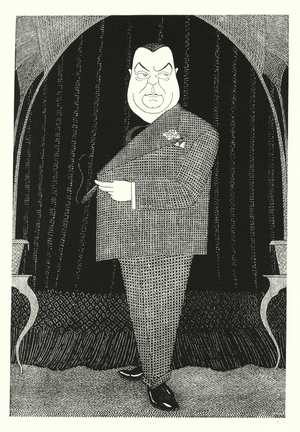 Mr Charles B Cochran (litho)