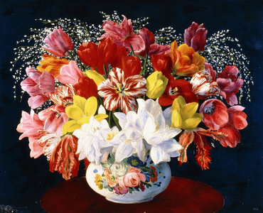 Big Bouquet of Tulips, 1952 (oil on canvas)