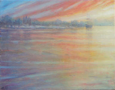 Af Chapman, Stockholm, 2022 (Oil on Canvas)